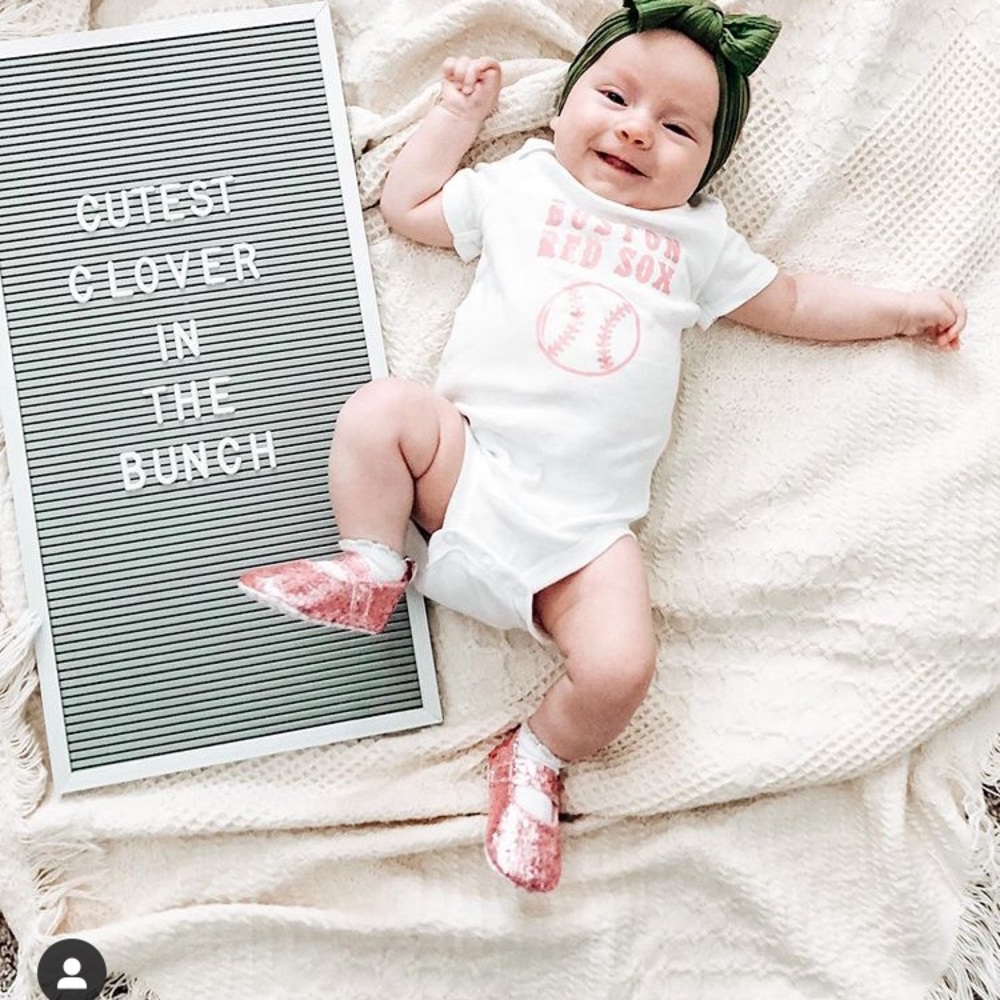Boston Red Sox onesie